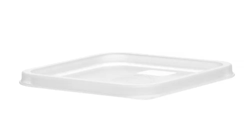 Deksel voor voedselcontainer - Transparant - 190x190mm Laatste Kans