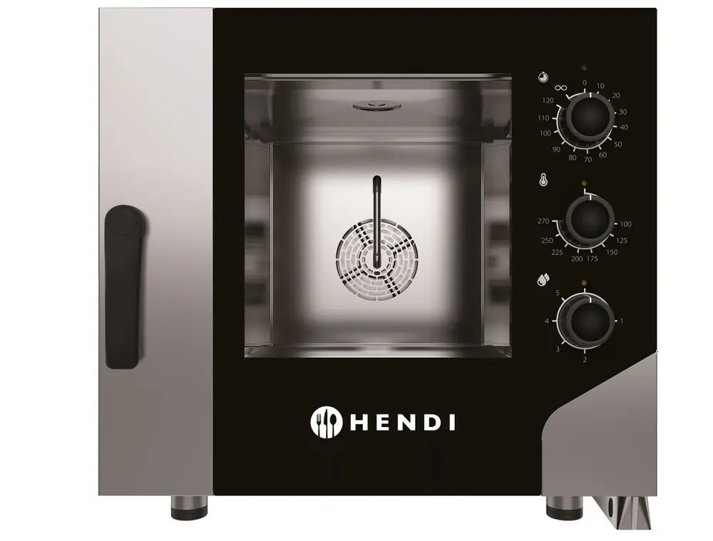 Hetelucht stoomoven CONTROL 5x GN 1/1 - GN 1/1 - 400V/7800W - 730x855x(H)700mm Express Levering