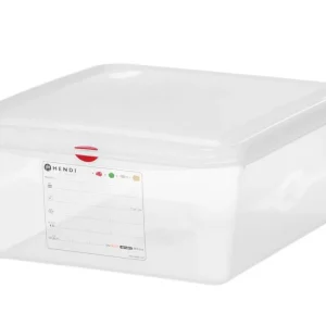Bestel Nu GN 2/3 container - polypropyleen - GN 2/3 - 13,5L - Transparant - 354x325x(H)150mm