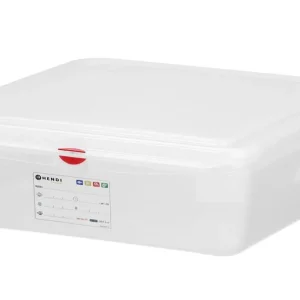 GN 1/1 container - polypropyleen - GN 1/1 - 13L - Transparant - 530x325x(H)100mm Favoriet