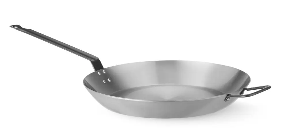 Lyonnaise pan - Met 2 handgrepen - Ø360x(H)140mm - Rond Gratis Retour