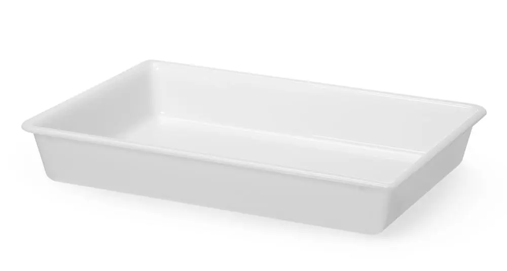 Bereidingsbak - 12L - Wit - 535x385x(H)85mm Snelle Levering