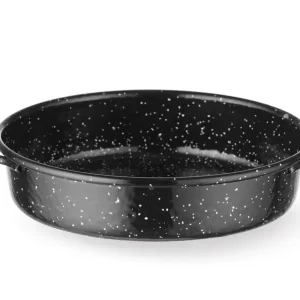 Korting Braadpan "fuente" - geëmailleerd - Zwart - Ø200x(H)45mm