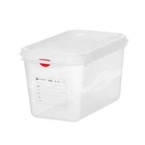 Direct Beschikbaar Container GN 1/4 polypropyleen - GN 1/4 - 4,3L - Transparant - 265x162x(H)150mm