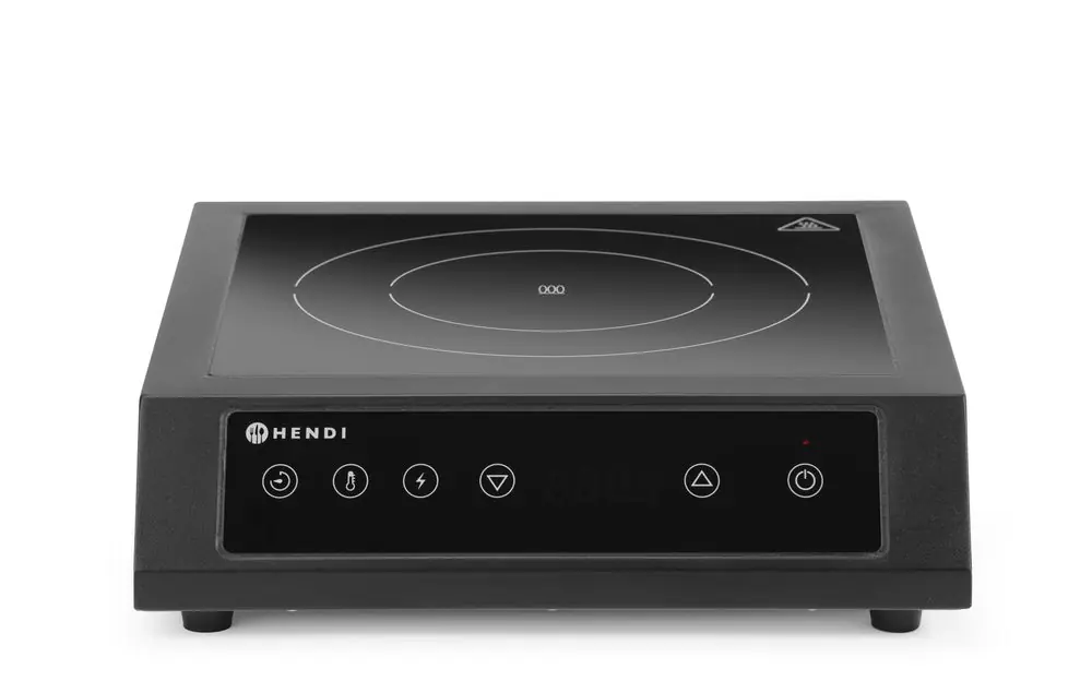 Tijdelijk Beschikbaar Inductiekookplaat 3500 D XL - Zwart - 220-240V/3500W - 355x400x(H)100mm