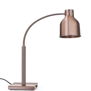 Flexibele warmtelamp - Koper - 220-240V/250W - 268x203x(H)660mm Direct Verzonden