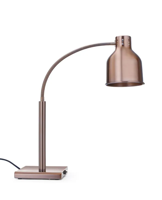 Flexibele warmtelamp - Koper - 220-240V/250W - 268x203x(H)660mm Direct Verzonden