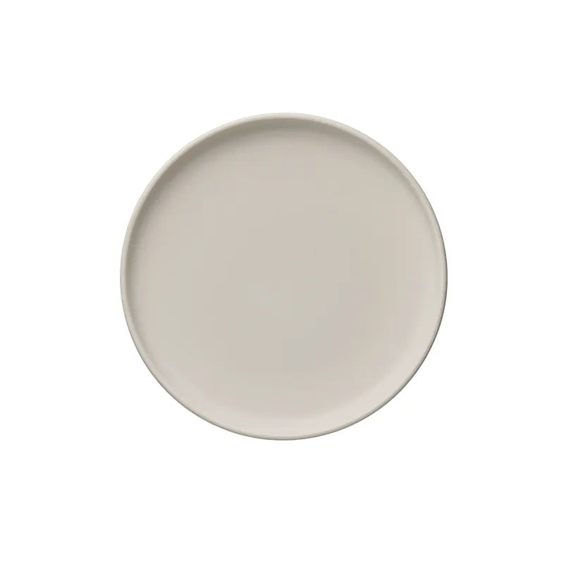 Bordenset ROCKZZERO, plat, Ø 22 cm, lichte rotskleur, Set van 6 stuks, steengoed Laatste Kans