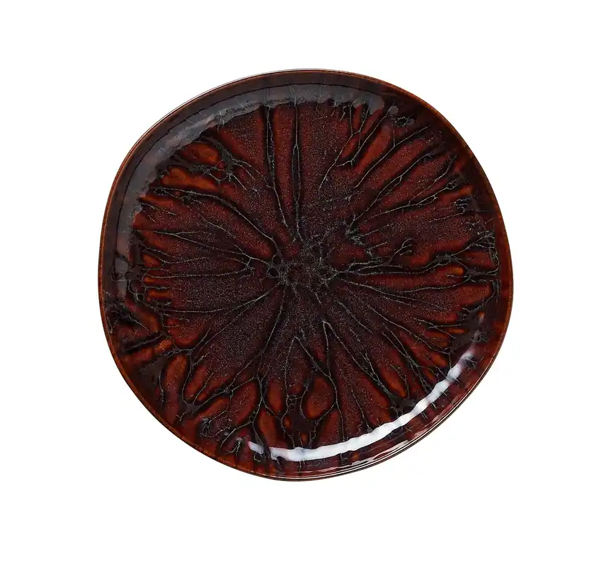 Bestseller Bordenset ROCKZZERO, plat, Ø 28 cm, amazonas, Set van 6 stuks, steengoed