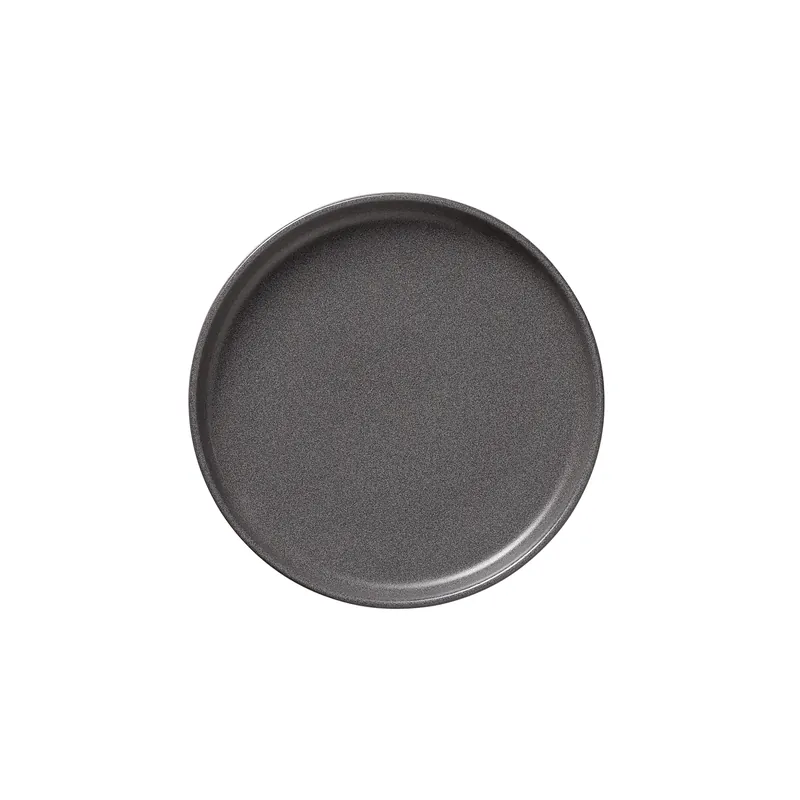 Bordenset ROCKZZERO, plat, Ø 22 cm, steengrijs, Set van 6 stuks, steengoed Snelle Levering