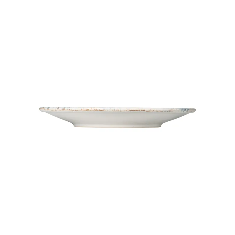 Hete Deal Bordenset ROCKZZERO, plat, Ø 21 cm, arctisch, Set van 6 stuks, Steengoed