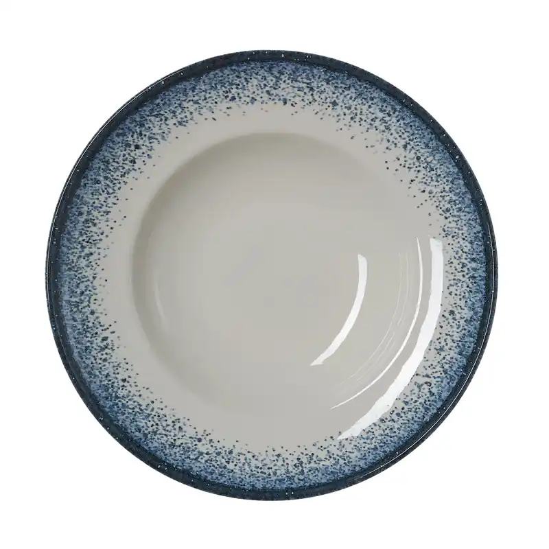 Voordeelprijs Pastabord Set VIDA MARINA, diep, Ø 27,5 cm, marina, Set van 6 stuks, Porselein