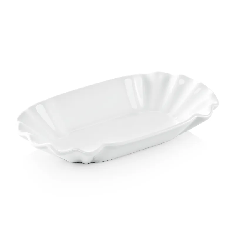 Friteschaal Set, 20 x 11 x 3 cm, 6-delige set, porselein Bestseller