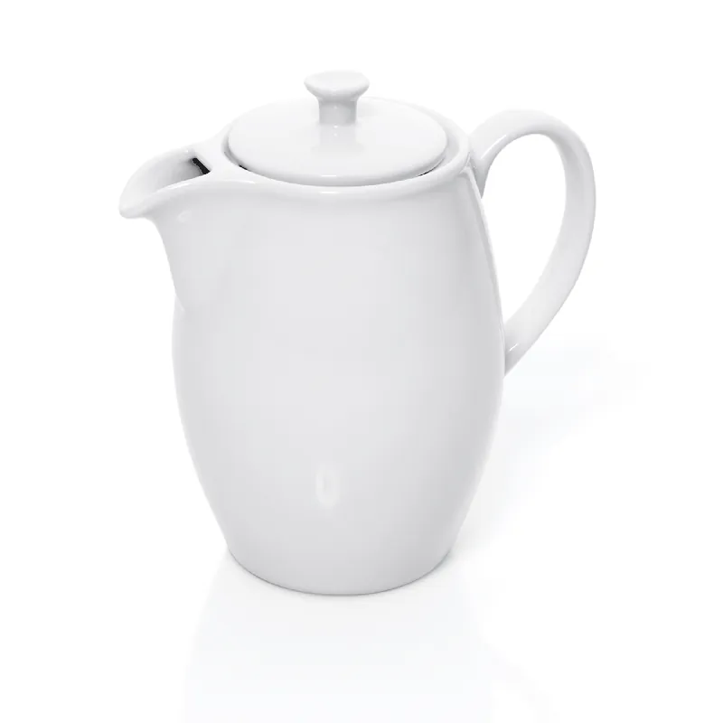 Koffiekan, Ø 7 cm, 0,60 ltr., porselein Laatste Versie