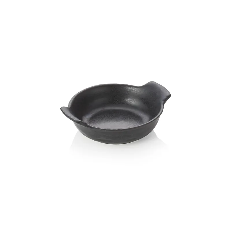 Bakvorm, Ø 18 cm, zwart, porselein Nieuw