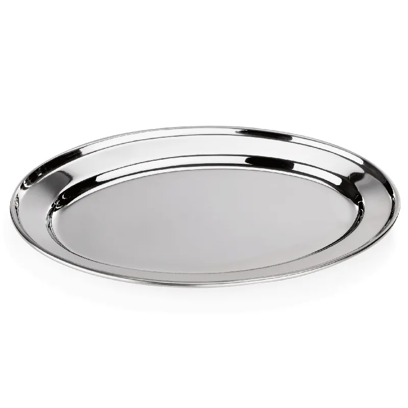 serveerschotel, 40 x 26 x 3 cm, chroom-nikkelstaal Hete Deal