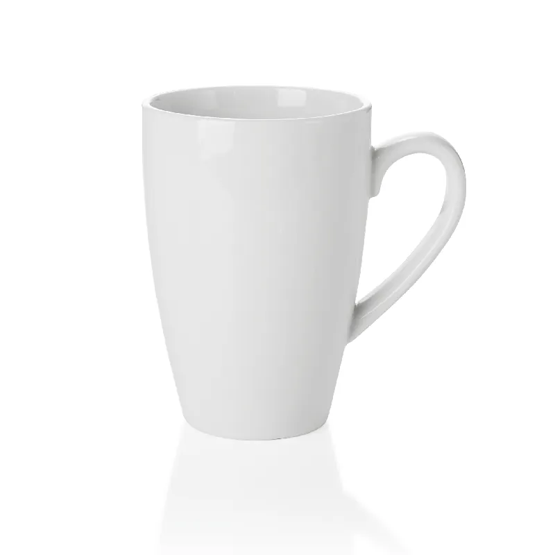 Bekerset, kegelvormig, Ø 8,5 cm, 450 ml, Set van zes stuks, porselein Exclusieve Aanbieding