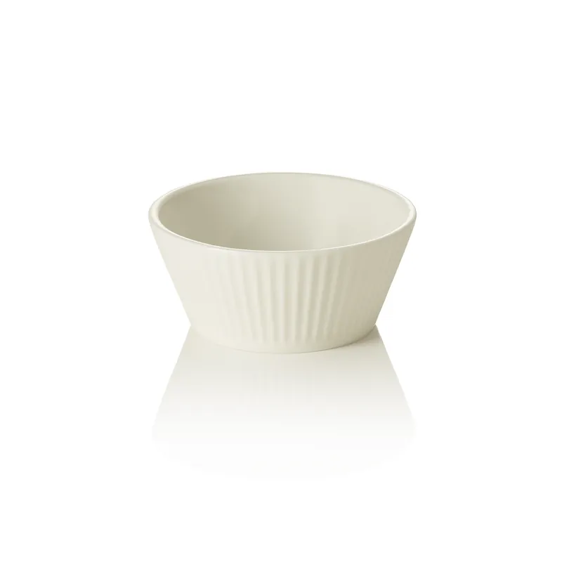 Gereduceerde Prijs Ragout Fin Set, Ø 7 cm, 100 ml, wit, Set van 6 stuks, porselein