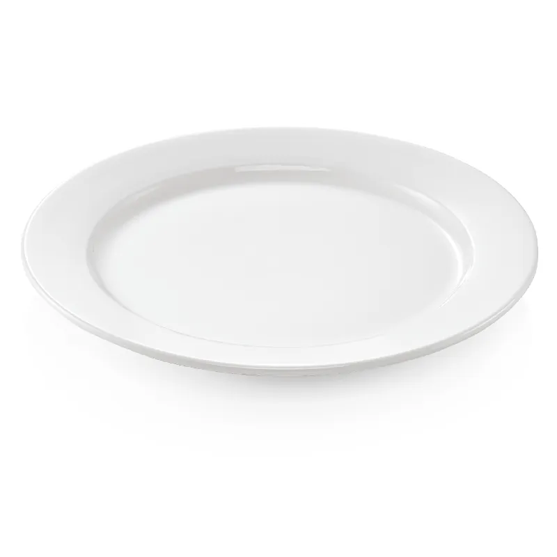 Bordenset, plat, Ø 30 cm, Set van 4 stuks, porselein Lage Kosten