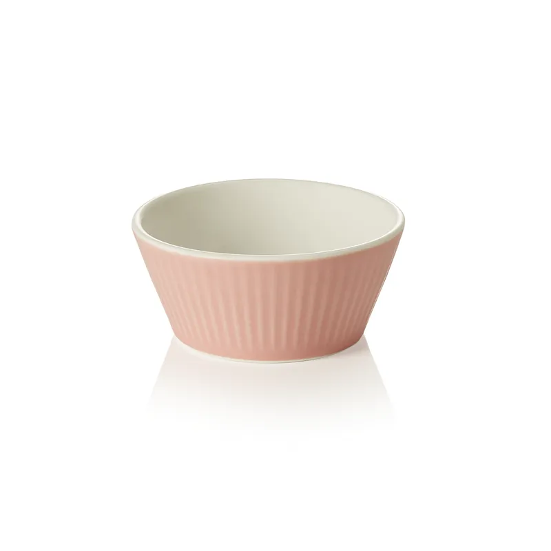 Ragoutfin-set, Ø 7 cm, 100 ml, roze, Set van 6 stuks, porselein Beperkte Voorraad