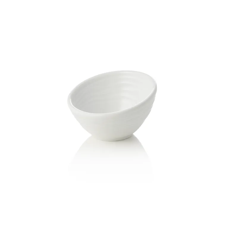 Hoge Kwaliteit Mini schaaltjes set, 7,5 x 7 x 4,5 cm, 35 ml, Set van 6 stuks, porselein