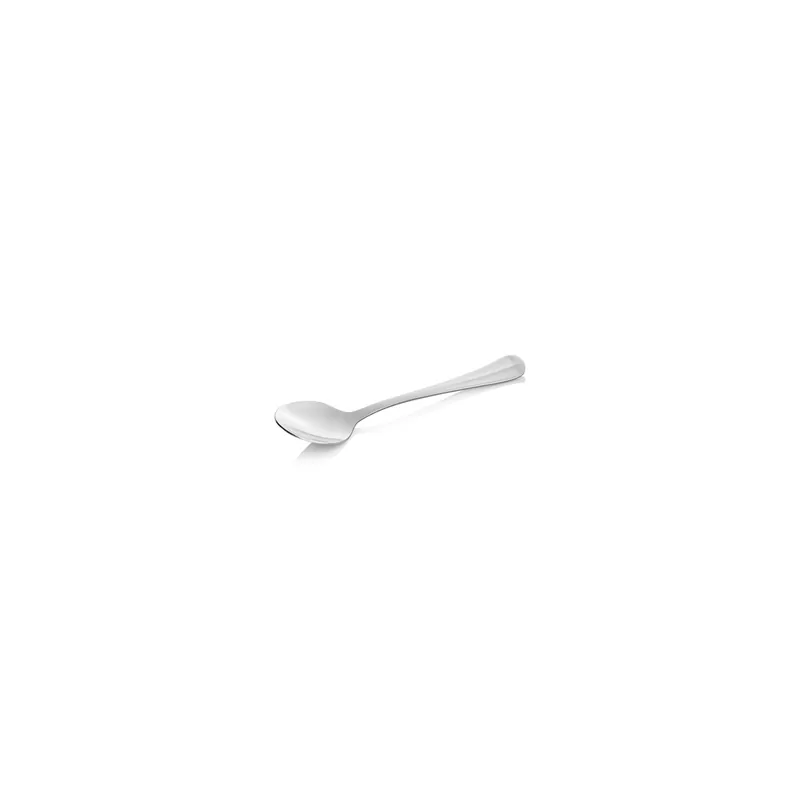 Koop Online Mokkalepels Set BAGUETTE, 11,5 cm, Set van 12 stuks, Chroom-nikkelstaal 18/10