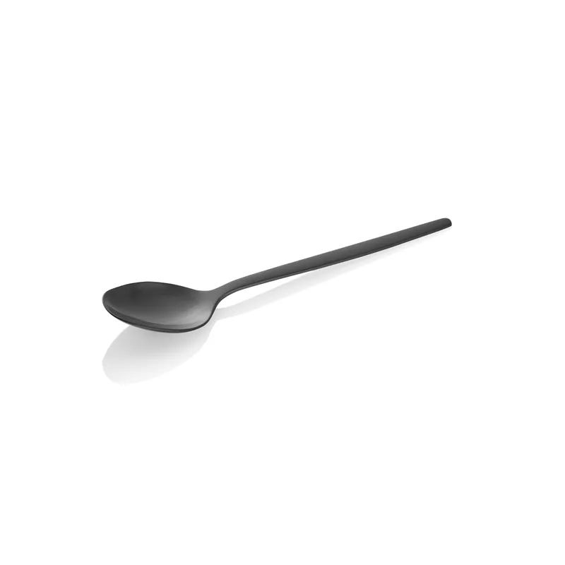 Voordeelprijs Koffielepelset ALEX BLACK, met zwarte, matte PVD-bescherming, 13,5 cm, set van 12 stuks, chroom-nikkelstaal 18/10