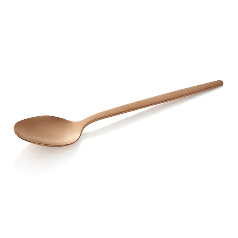 Set eetlepels ALEX BRONZE, met bronzen matte PVD-coating, 21 cm, Set van 12 stuks, roestvrij staal 18/10 Nieuw