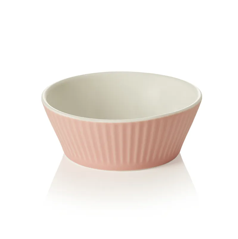 Ragout Fin Set, Ø 9 cm, 200 ml, roze, Set van 6 stuks, porselein Laatste Versie