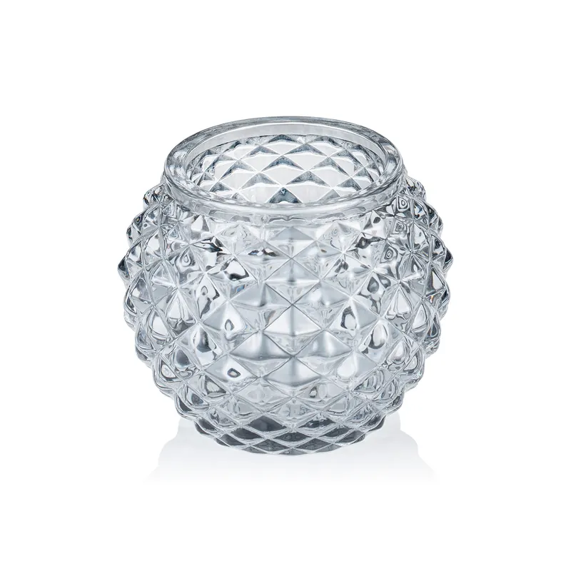 Bal rookgrijs YUYU, Ø 7,5 cm, hoogte 6 cm, glas Goedkoop