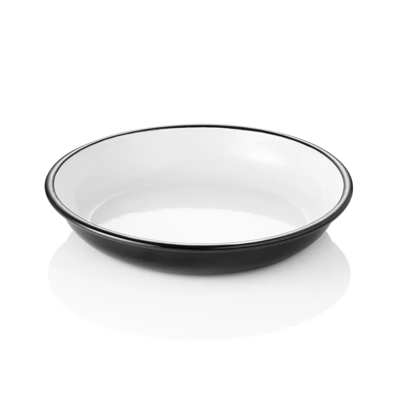 Lage Kosten Bord GRACE, diep, Ø 22 cm, 600 ml, emaille