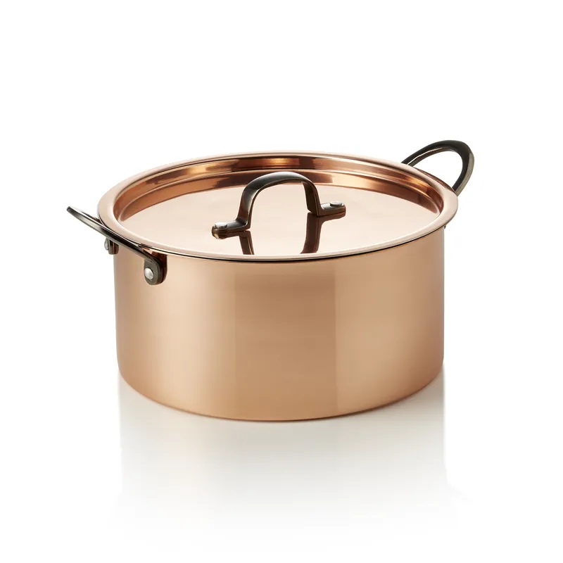 Serveerpot STEEL & STYLE RUBY, Ø 20 cm, 3 l, koper, messing, chroomnikkelstaal Exclusieve Aanbieding