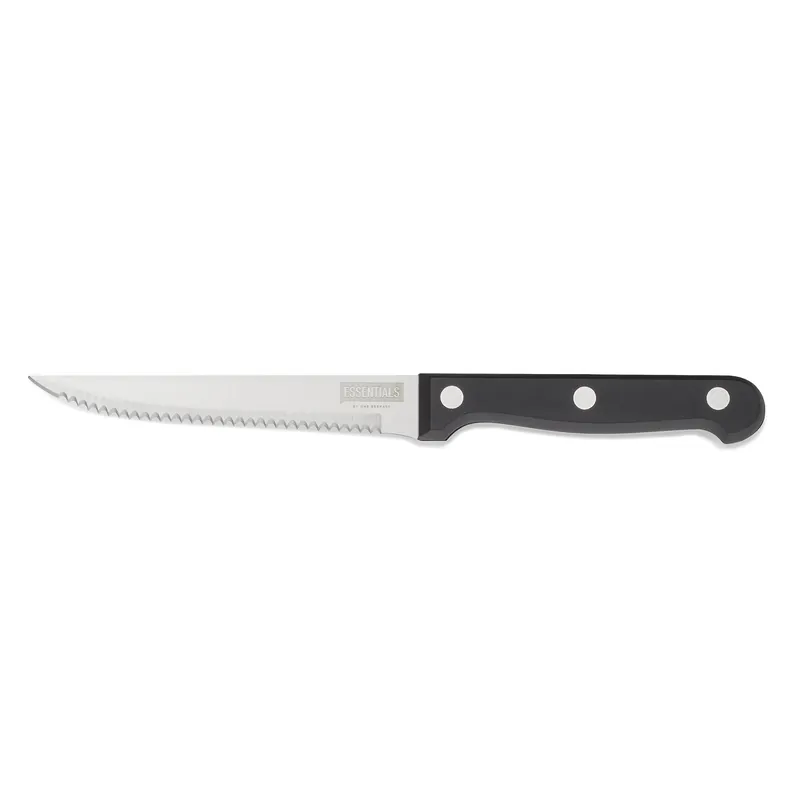 Steakmessen set, met polypropyleenhandvat, 21 cm, set van 6 stuks, polypropyleen, chroomstaal 13/0 Seizoensaanbieding