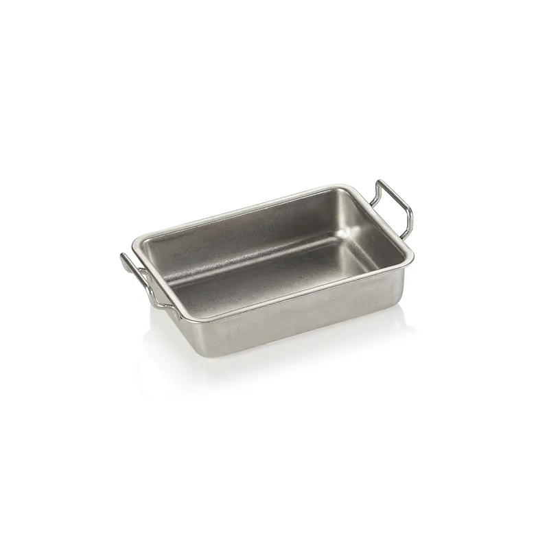 Gratis Retour Mini serveerbraadpan STEEL & STYLE HERITAGE, 18 x 11,5 x 4,5 cm, 410 ml, roestvrij staal 18/8