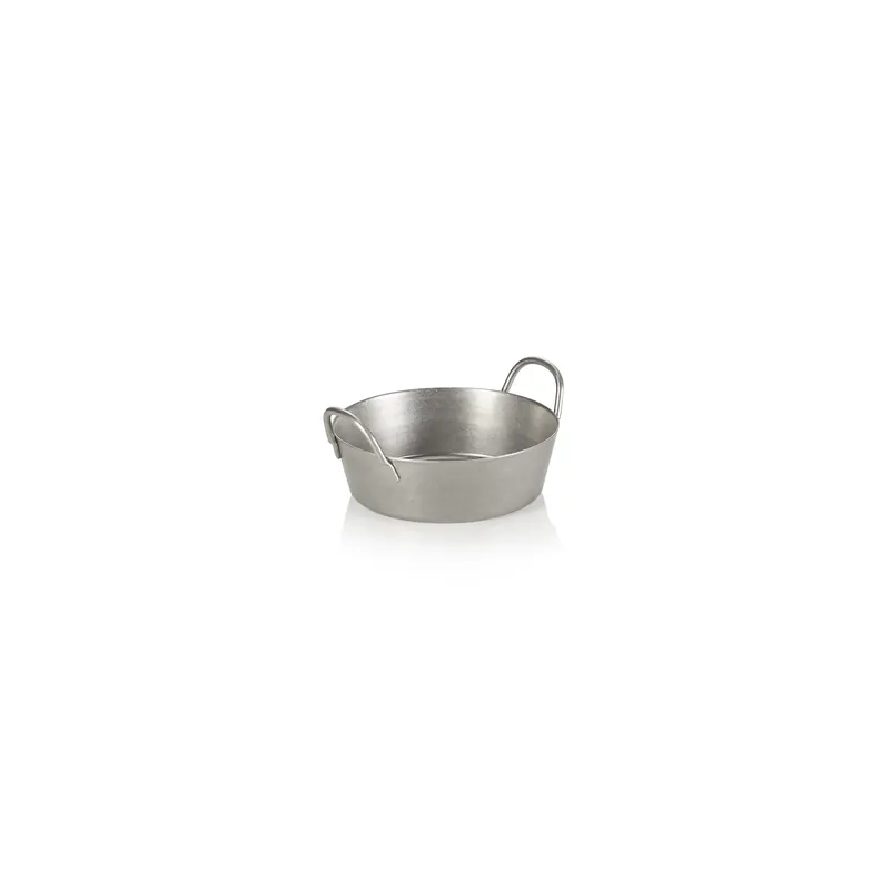 Mini paellapan STEEL & STYLE HERITAGE, Ø 8 cm, 100 ml, chroom-nikkelstaal 18/8 Aanbieding