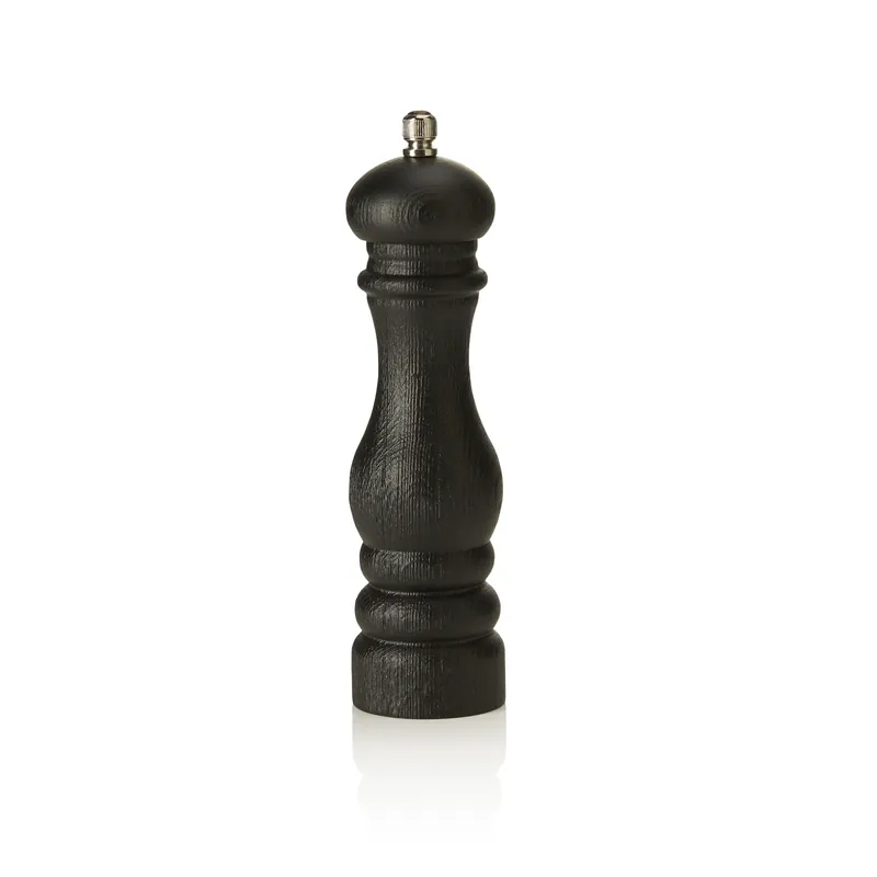Laatste Kans Pepermolen Timber met koolstofstaal-maalwerk, hoogte 22 cm, hout