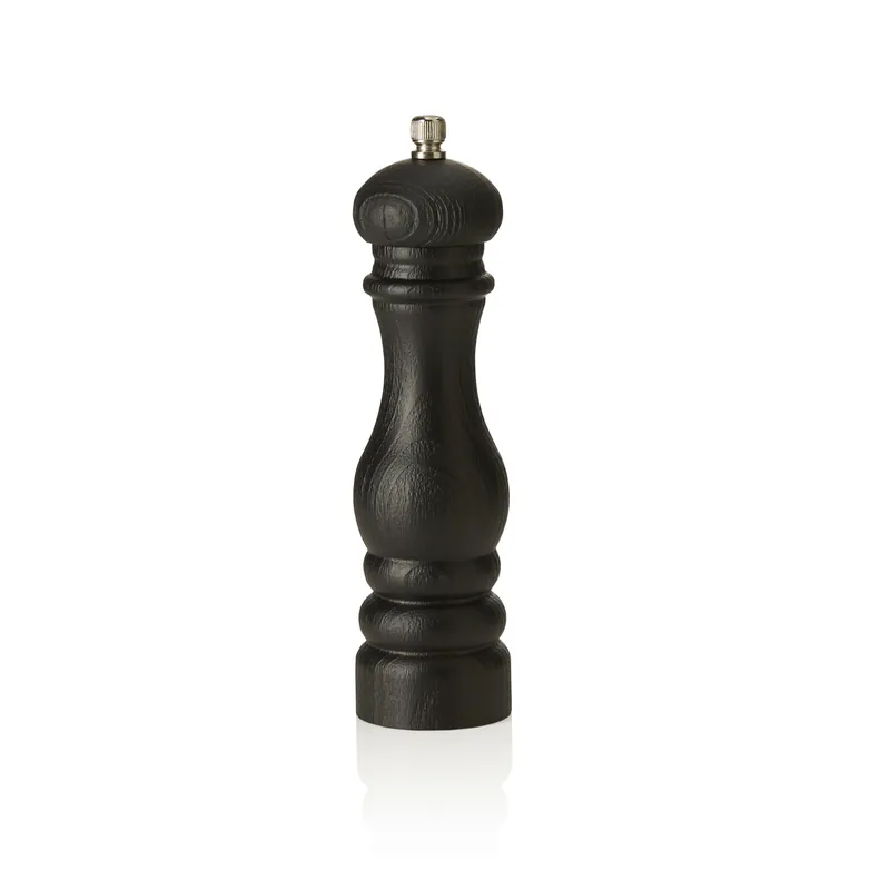 Zoutmolen Timber met roestvrijstalen maalwerk, hoogte 22 cm, hout Weekendaanbieding