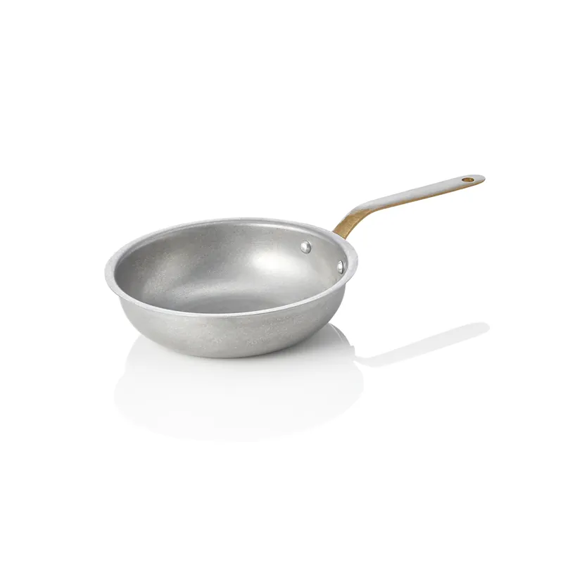 Serveerpan STEEL & STYLE VINTAGE, met messinggreep, Ø 16 cm, 390 ml, roestvrij staal Goedkoop