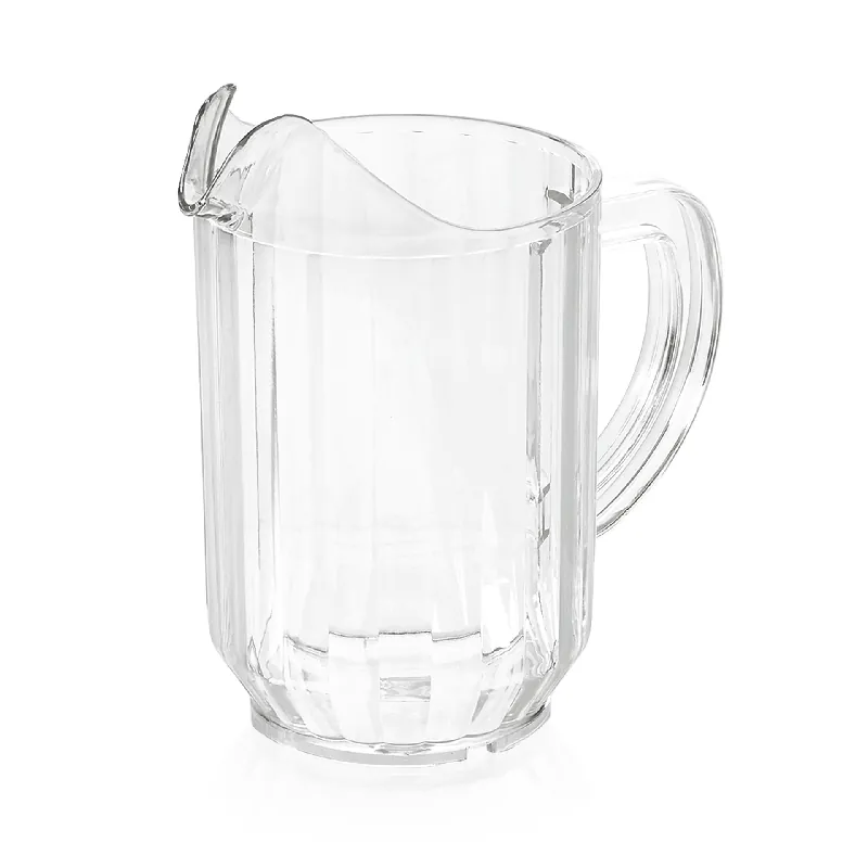 Kruik met ijslip, 0,95 ltr., Ø 10 cm, polycarbonaat Gecertificeerd