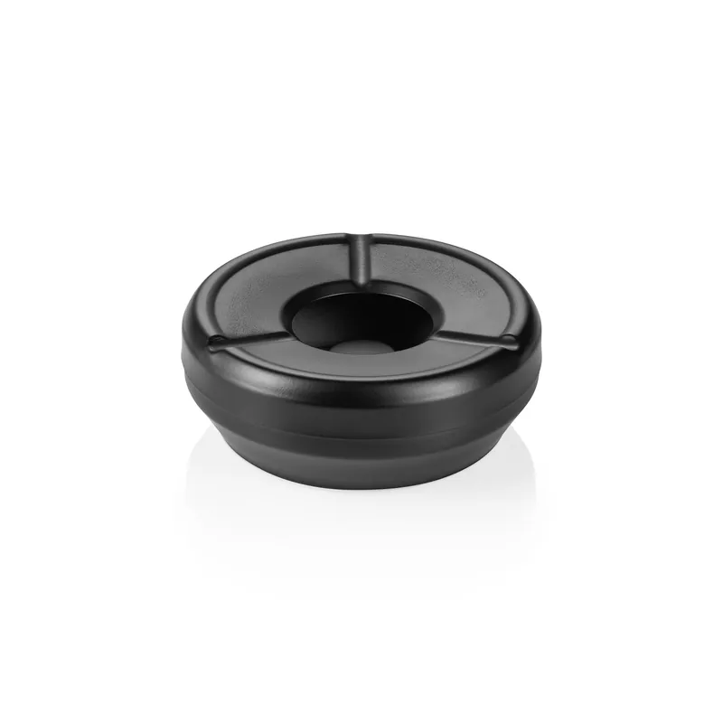 Windvaste asbak, Ø 12 cm, zwart gepoedercoat, roestvrij staal. Flitsaanbieding