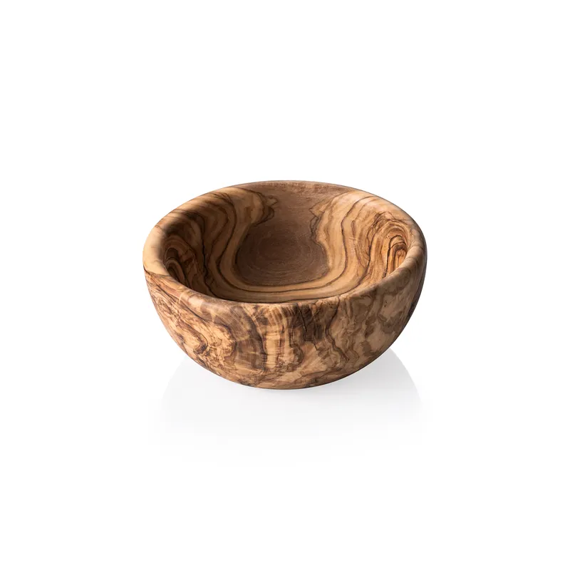 Gereduceerde Prijs Schaal PURE OLIVE, Ø 15 cm, olijfhout