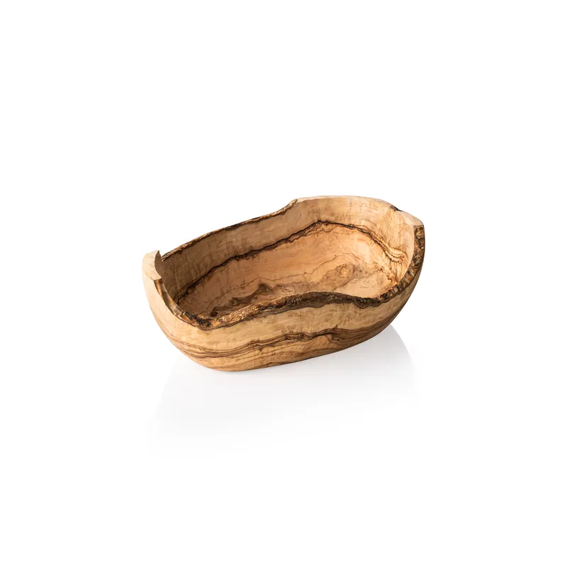 Schaal PURE OLIVE, 30 x 18 x 11 cm, olijfhout Gereduceerde Prijs