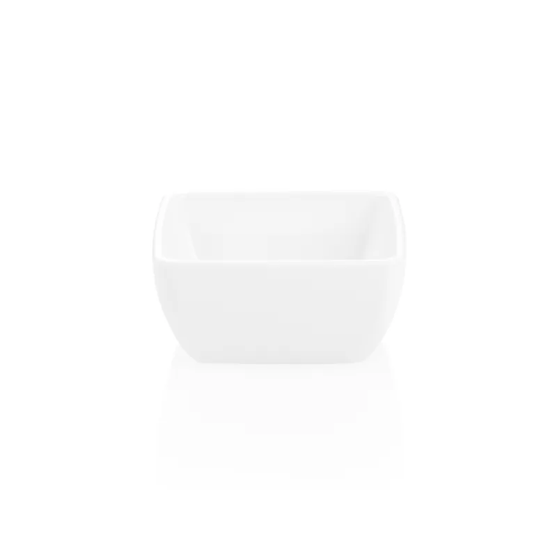 Schaal DAY & NIGHT, 13 x 13 x 6 cm, wit, melamine Gecertificeerd