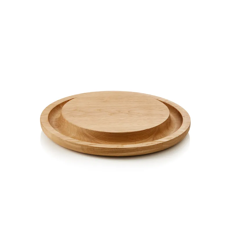Actieprijs Buffetplank PURE, Ø 25,5 cm, Hoogte 3 cm, Hout
