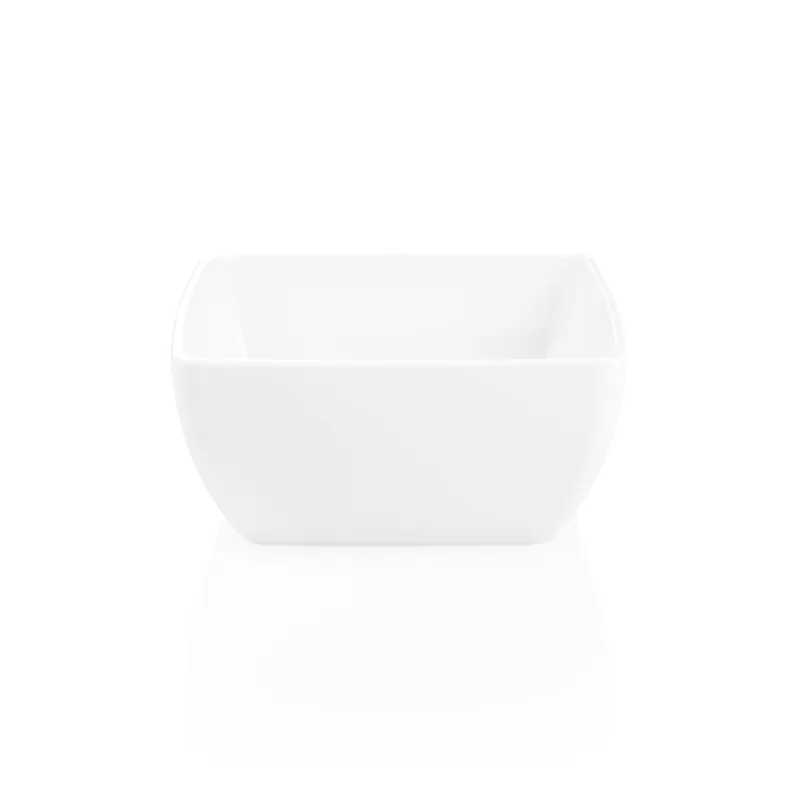Schaal DAY & NIGHT, 19 x 19 x 8,5 cm, wit, melamine Koopje