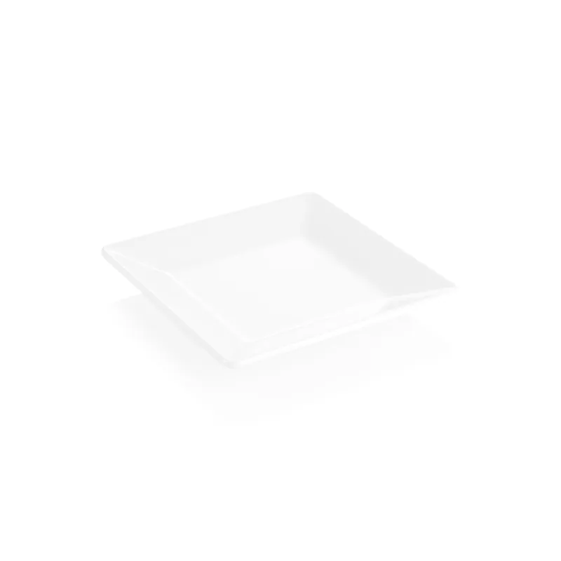 Lage Prijs Bord DAG & NACHT, 21 x 21 cm, wit, melamine