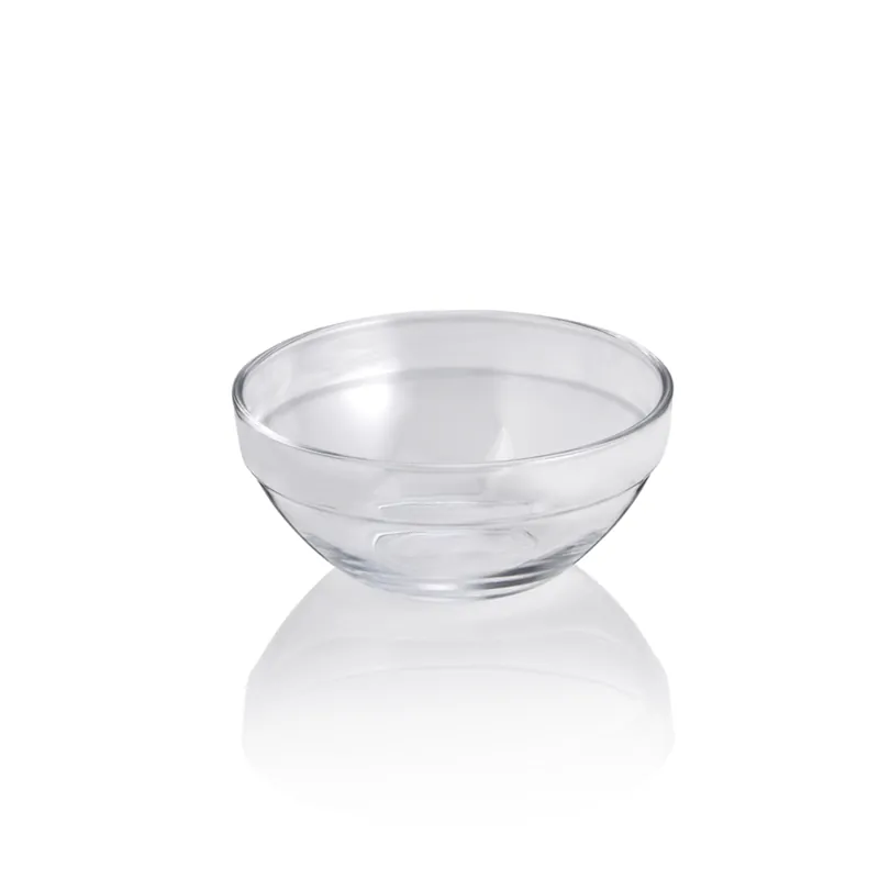 Kom-set, Ø 20 cm, Hoogte 9,5 cm, Set van 3 stuks, gehard glas Alleen Vandaag