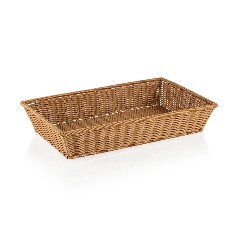 GN korf 1/1 WEAVER PRO GN korven, beige, polypropyleen, roestvrij staal 18/10 Merkproduct