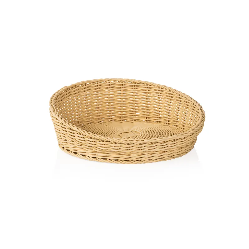Korf WEAVER PRO systeemkorven, 37 x 31 x 12 cm, ovaal, licht beige, polypropyleen Flitsaanbieding