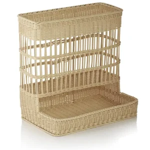 Broodjesopslag WEAVER PRO systeemkorven, 60 x 49 x 60,5 cm, lichtbeige, polypropyleen Beperkt Aanbod
